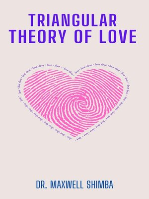 cover image of Triangular Theory of Love